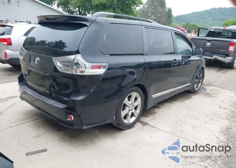 2011 Toyota Sienna Se из США, поврежденный, VIN 5TDXK3DC9BS119633